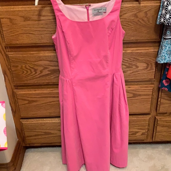 isaac mizrahi pink dress Prettiest 1990s Pale Pastel Lavender Silk w Flared – Shrimpton Couture shoulder design Isaac Santos Mizrahi Spring 94